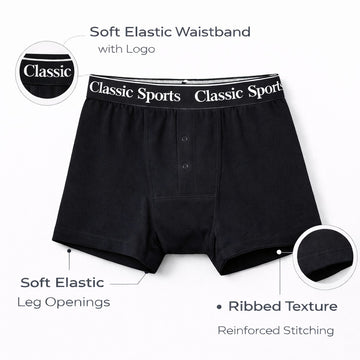 Men’s Classic Ribbed Boxer Shorts 03