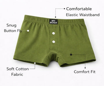 Men’s High Impact Single Jersey Boxers  o1