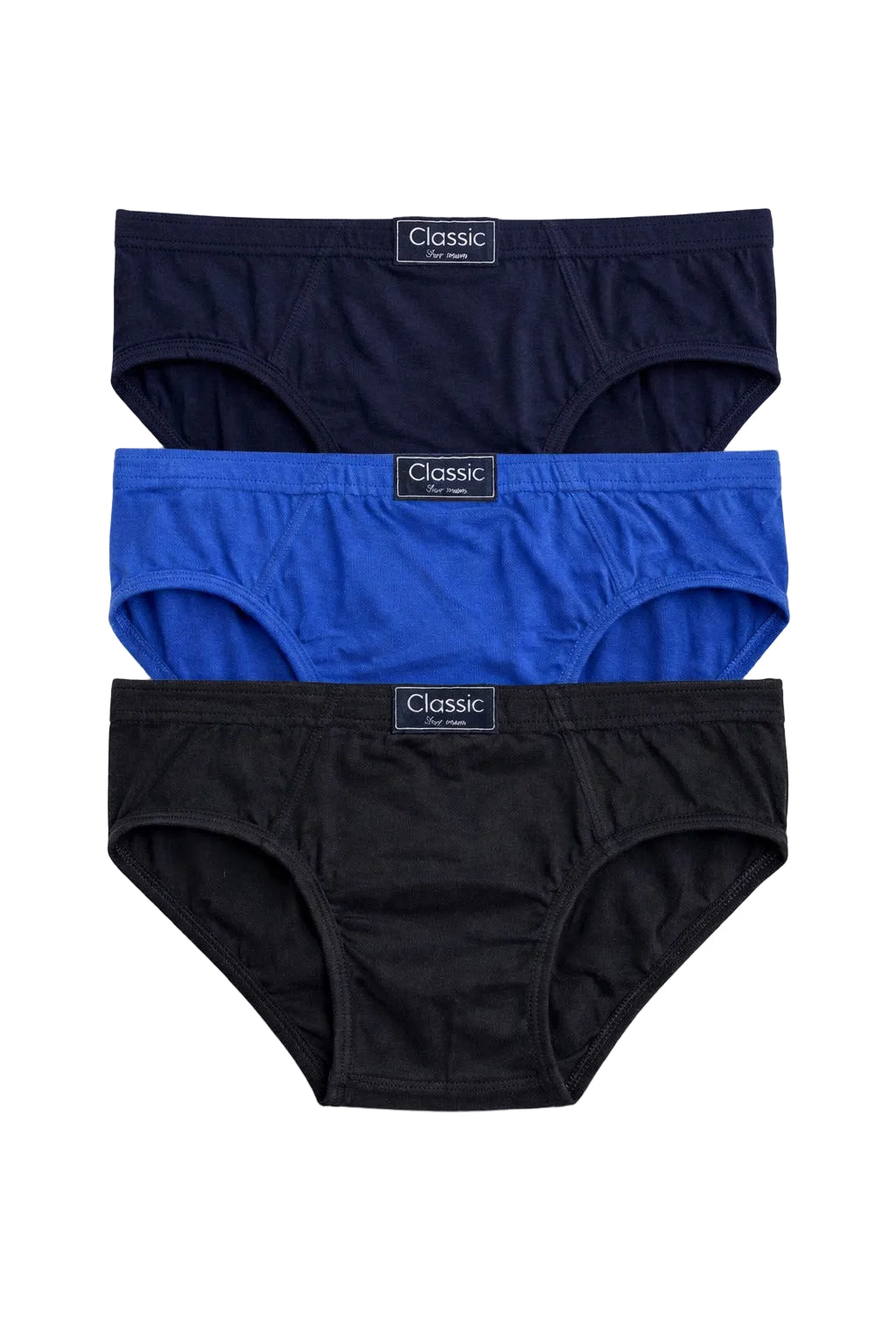 Classic Hipster Briefs – Modern Fit Everyday Comfort (Pack of 3)