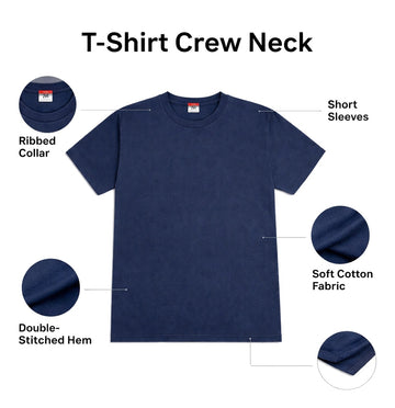Premium Soft Crew Neck T-Shirts
